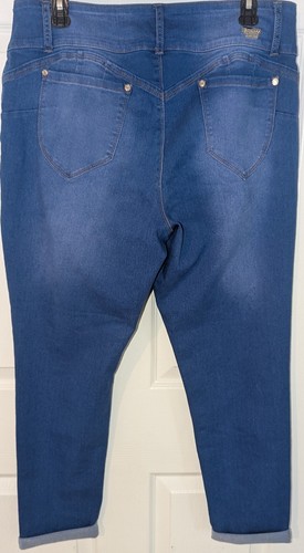 Bamboo Women's Stretch Denim Jeans Size 16 - Picture 3 of 3