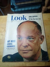 LOOK MAGAZINE October 12 1948 GENERAL EISENHOWER Great Ads 