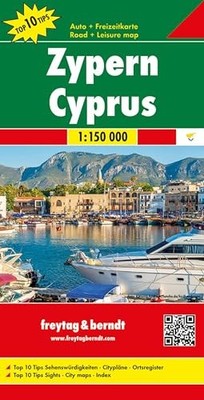 Cyprus Road Map 1:150 000 9783707914115 NEW Free UK Delivery