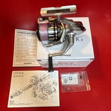 Mulinello da spinning SHIMANO STRADIC 3000MHG linea PE incluso usato condizioni
