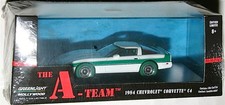 Chase Greenlight Special Attack Guy A Team 1/43 1984 Chevrolet Corvette C4 Green