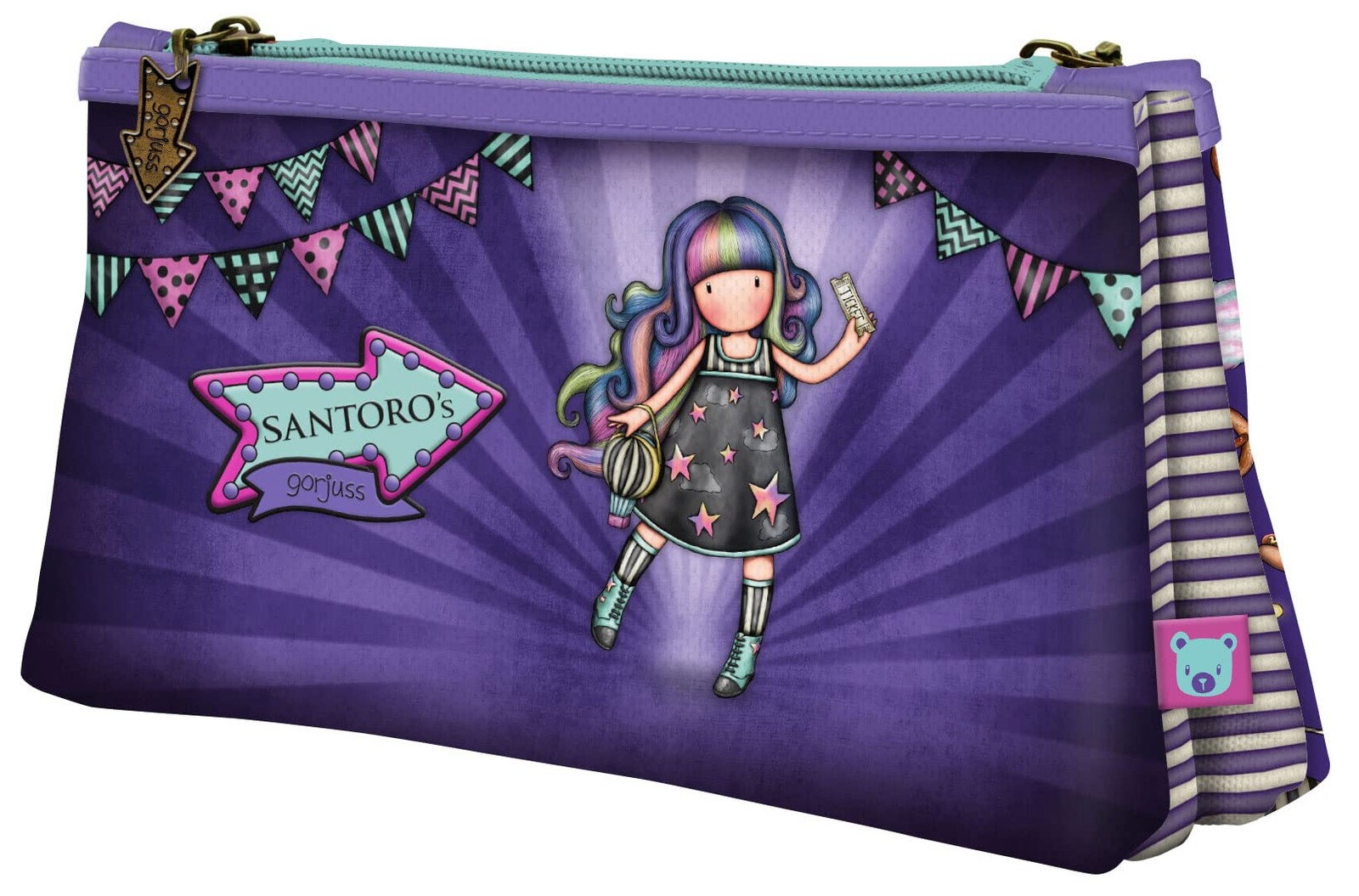 Santoro Gorjuss - Double Pencil Case - Up and Away 5190₽