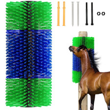 Kratzbürste Viehbürste halbrund Rinder Pferde Ziegen Kälber 43.5cm