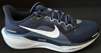 Nike Air NFL Zoom Pegasus 41 Tennessee Titans Running Shoes Men Sz 7 FZ5099-400