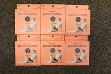 6-count Thinx for All Period Better Women's Menstrual Panties - Size XS - Gray