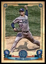Blake Snell 2019 Topps Gypsy Queen #101 Rays MLB READ FREE SHIPPING AutographDen