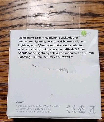 Apple MMX62AM/A 3.5mm Audio Adapter - 第 2/5 張圖片