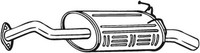 Bosal EndschalldäMpfer NachschalldäMpfer 163-063 FüR CR Honda 5 3 Vtec RE5 RE1