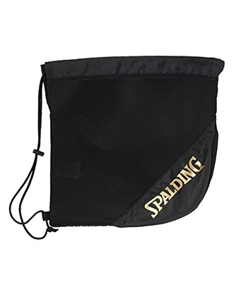 Spalding Basketball Ball Tornister schwarz und gold 50-014GD von JP
