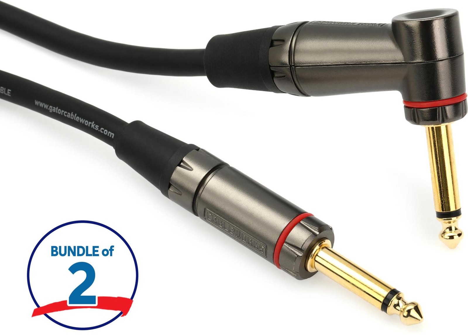 Приборный кабель серии Gator Cableworks Headliner 2 штуки - 3 фута 8190₽