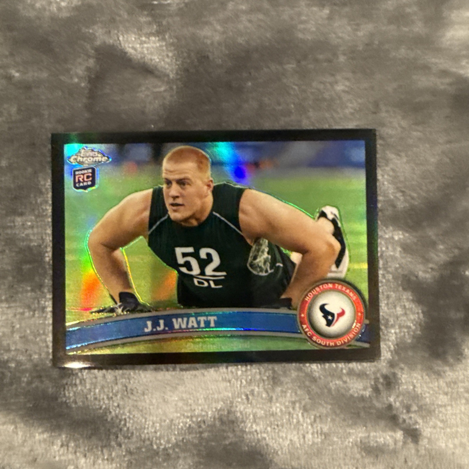 2011 Topps Chrome - J.J. Watt #104 Black Refractor /299 (RC)