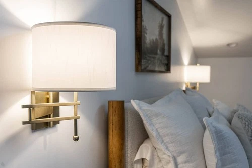 Crystorama Marshall 18" High Aged Brass Wall Sconce - Picture 6 of 8