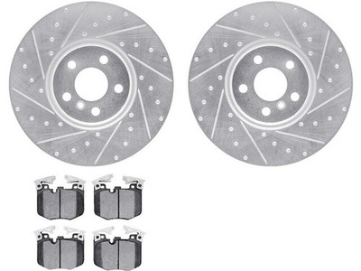 For BMW M440i xDrive Brake Pad and Rotor Kit Dynamic Friction 32576DRSN