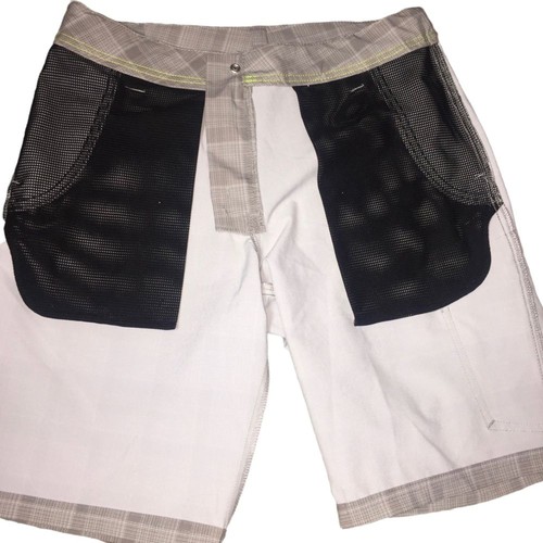 Lee Latzhose sportliche Wander Boardshorts Gr. 32 kariert hellbraun - Bild 9 von 10
