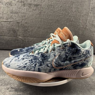  Nike LeBron 21 Aragonite Jade Ice  Denim Lebron James Basketball Men s Size 11