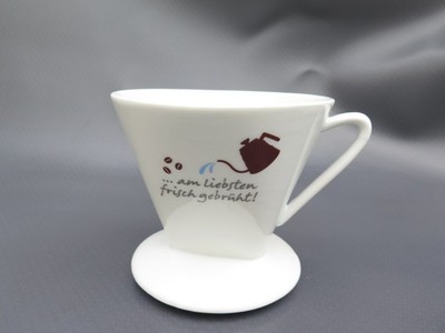 MELITTA Kaffeefilter 102 Keramik, 1 Loch, ''... am liebsten frisch gebrüht!''