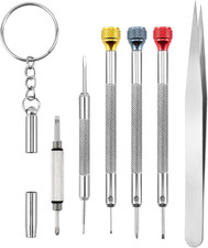 Precision Screwdriver Set with Tweezers, Watch Screwdriver Micro Watchmakers Scr