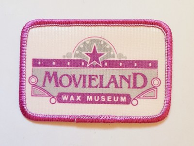 Movieland Wax Museum Niagra Falls Ontario Patch Souvenir New Free Shipping