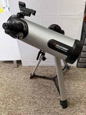 Celestron 114LCM Computerized GoTo Telescope 114mm Newtonian Reflector Used