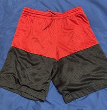 Nike Air Jordan Dri Fit Red Black Youth Big Kids Shorts Extra Large