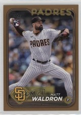 2024 Topps Series 1 Gold 1341/2024 Matt Waldron #162 16na