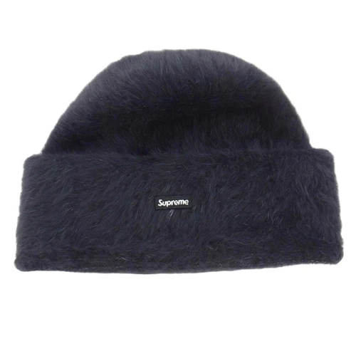 Chapeau casquette fourrure bonnet noir Supreme 20AW BN6FW20 x KANGOL Furgora ONE utilisé LIFE 0