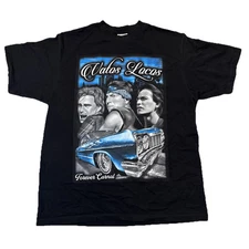 Vatos Locos T Shirt Men’s XL Blood In Blood Out Movie Miclo Lowrider Chicano