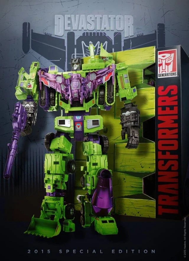 Devastator Giftset SDCC Exclusive Transformers Combiner Wars Hasbro Constructico - Image 2 of 4