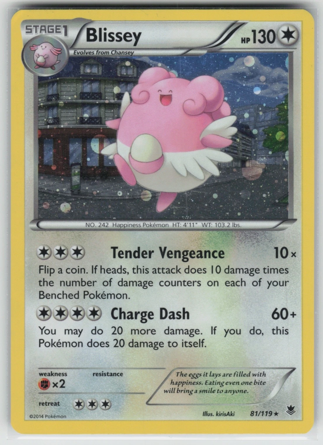 Blissey - 81/119 (Cosmos Holo) Promo Miscellaneous Cards & Products 081/119 NM