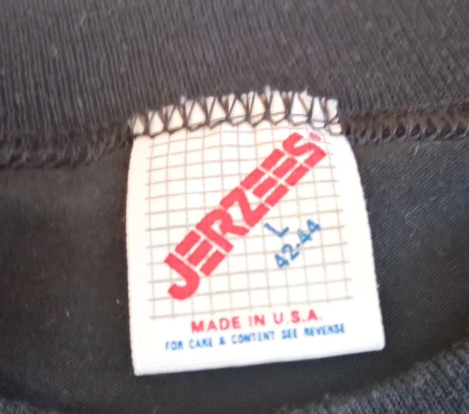 Camiseta vintage Les Paul Les Paul the Legend Fat Tuesday's Jazz Club años 90 Foto 2 de 4