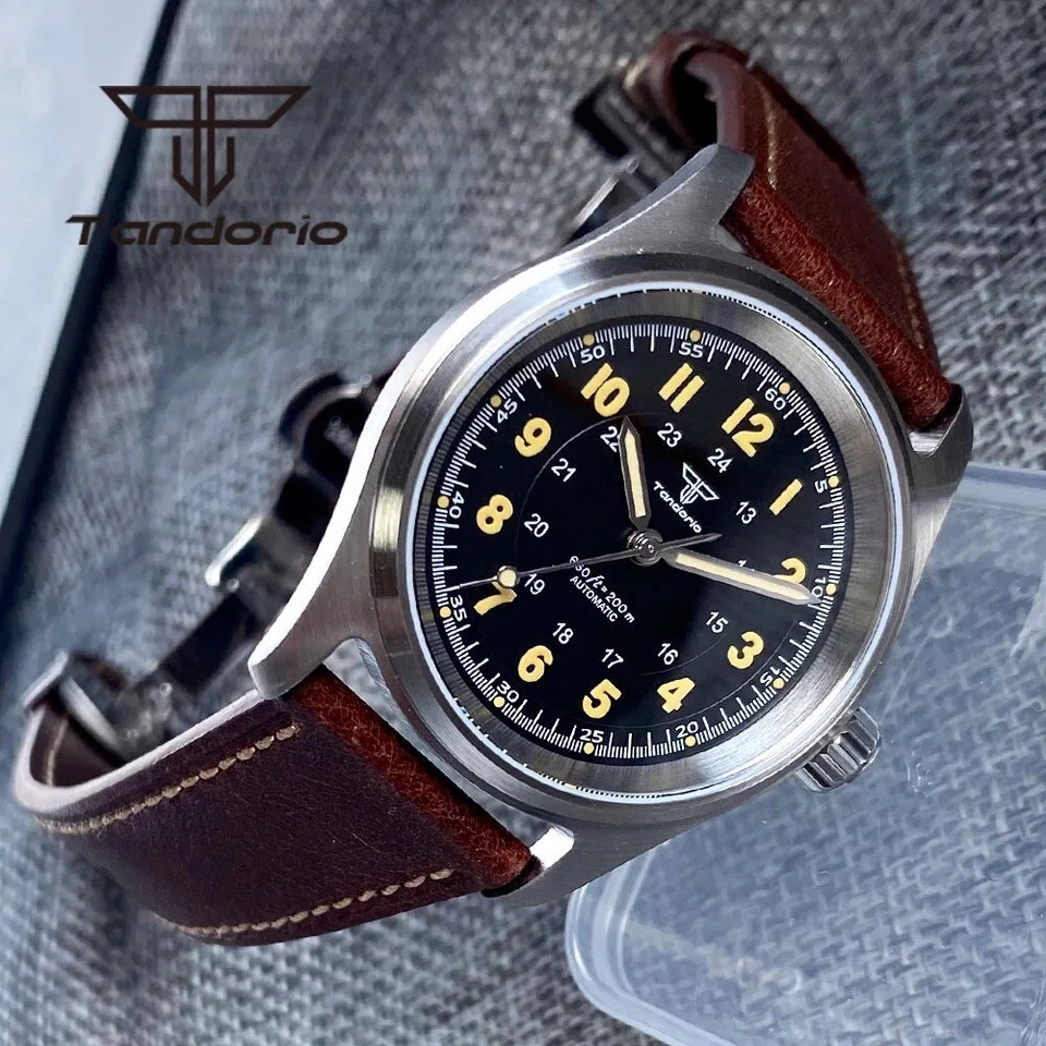 🪖 - Orologio Automatico Field Watch Japan Subacqueo 200MT Militare Vintage 36mm - Image 4 of 4