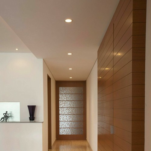 Moderne LED verstellbare Neigungswinkel Downlights runde Deckenstrahler UK - Bild 3 von 18