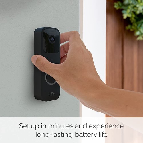 Blink Outdoor Security Camera System 3 Wireless HD Smart Cameras, Video Doorbell - Picture 13 of 13