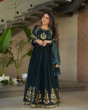 Bollywood Suit Indian Designer Party Dress Pakistani Wedding Designer Bridesmaid