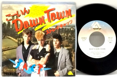 Stray Cats - Down Town (Cross That Bridge) EP 1981 Japan Arista Brian Setzer LP