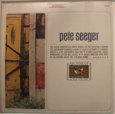 Pete Seeger Lp Archive Of Folk Music On Everest - Sealed / Sealed