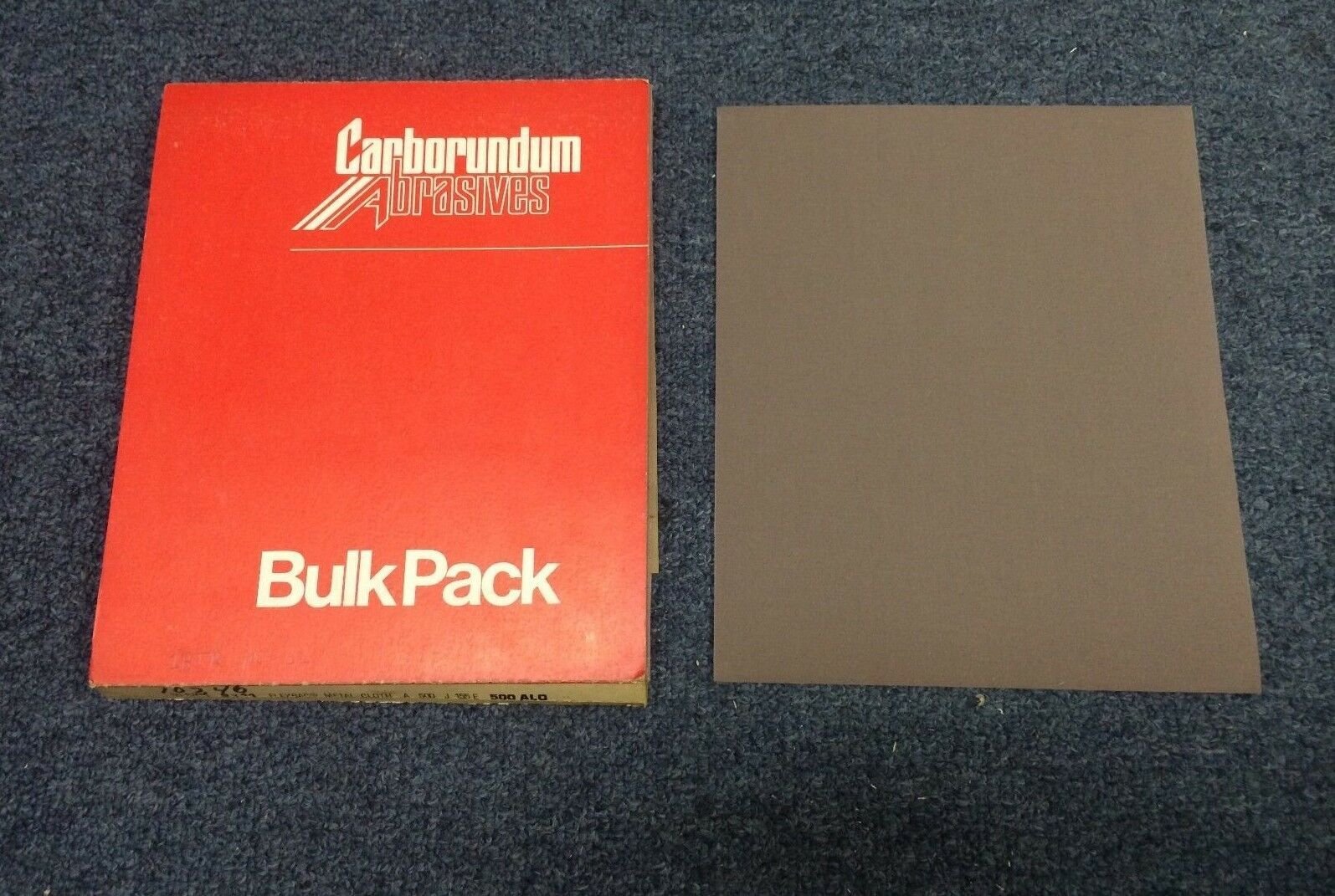 Lot 150 Carborundum Sanding Metal Cloth 9x11 FLEXBAC ALOXITE 500 Grit 10346 eBay