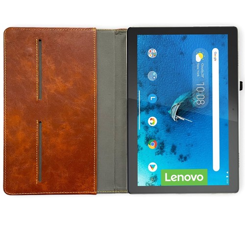 Leder Tablet Cover Lenovo Tab M10 3.Gen (10,1“) Stand Case Schutzhülle Tasche - Picture 3 of 13