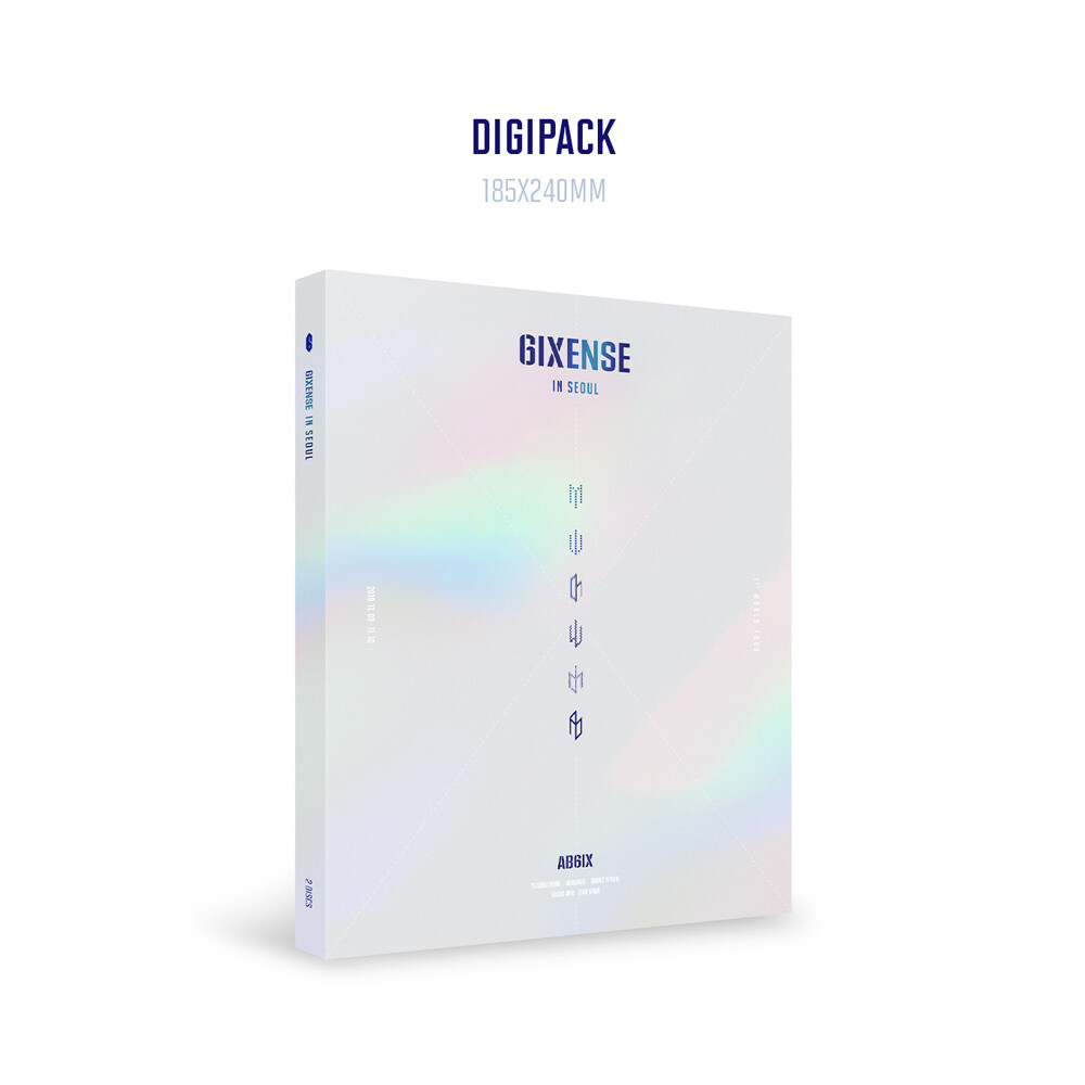 AB6IX 1ST WORLD TOUR 6IXENSE IN SEOUL Blu-ray 2Discs+Photobook+