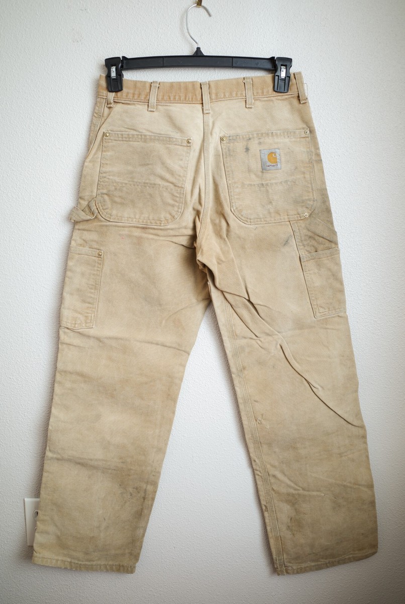 carhartt double knee 30✖️32 新品 VTG 90's Carhartt B01 BRN Double Knee Carpenter Pants 32 x