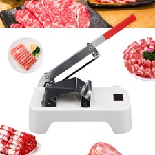 Manuelle Gefroren Fleisch Fleischschneider Speck Schneidemaschine Wurstschneider