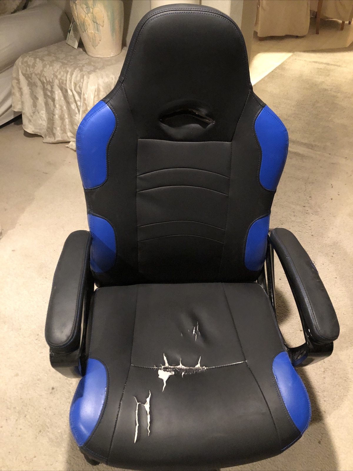 Gaming Chair for sale compared to CraigsList Only 4 left at 75