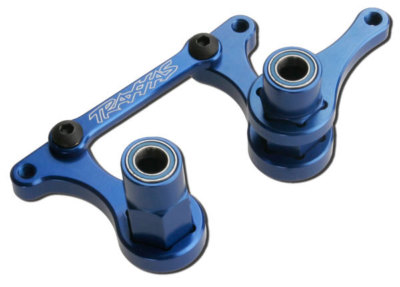 Traxxas 3743A Blue Aluminum Steering Bellcranks for Slash 2WD Rustler Bandit VXL
