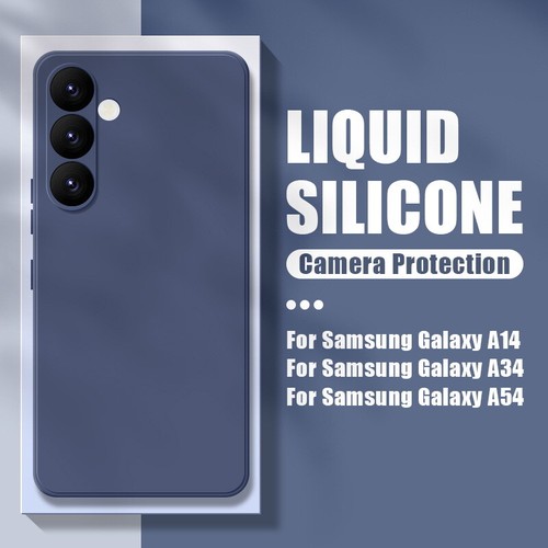 Funda de silicona líquida para Samsung S24 FE Ultra S23 S22 S21 cubierta blanda a prueba de golpes - Imagen 13 de 35