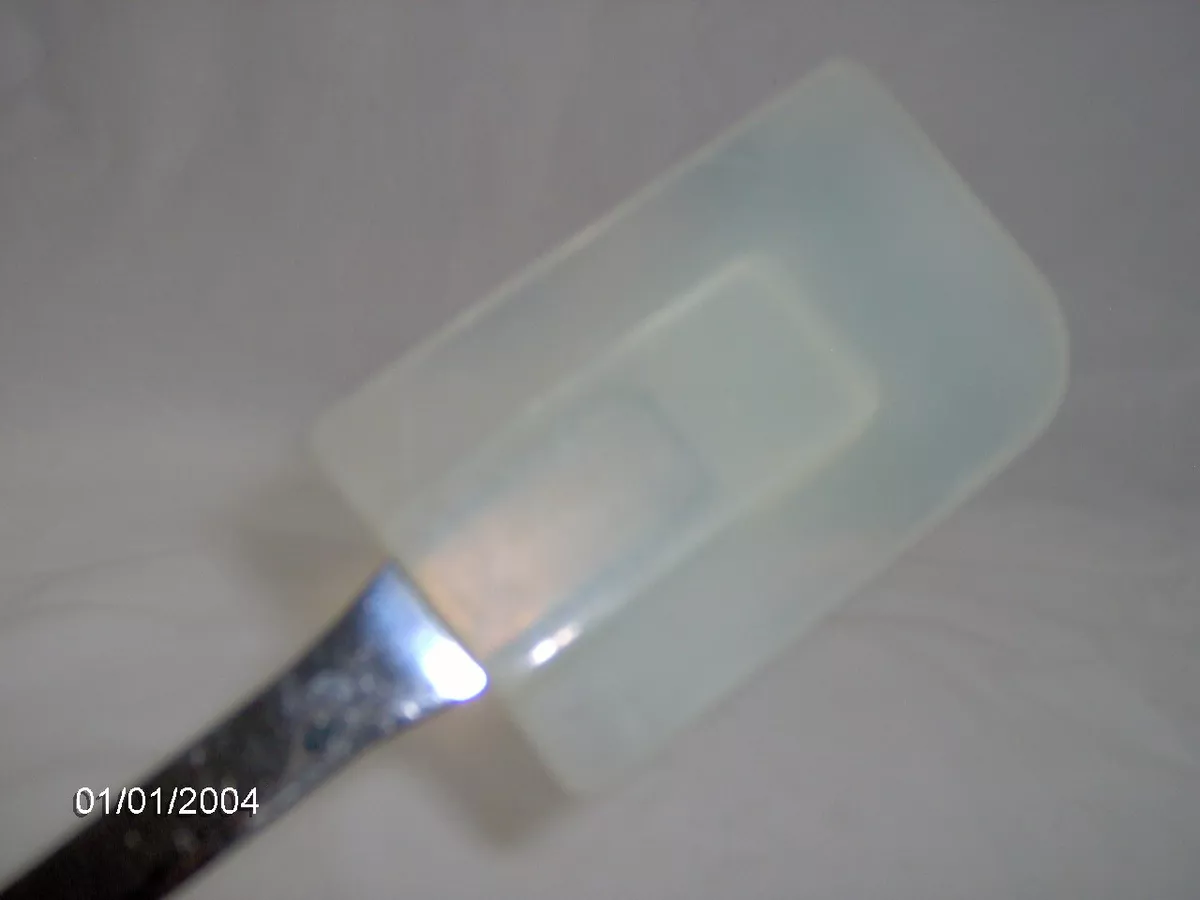 ONEIDA BOWL SCRAPER SPATULA KITCHEN UTENSIL COOKING TOOL Clear