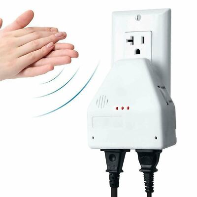 Wireless Clapper Sound Activated Control Socket Switch for Kitchen Bedroom