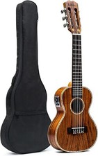 Chitarra Acustica Classica Professionale71,1 cm 6 Corde Piccola Chitarra Elettrica da Viaggio