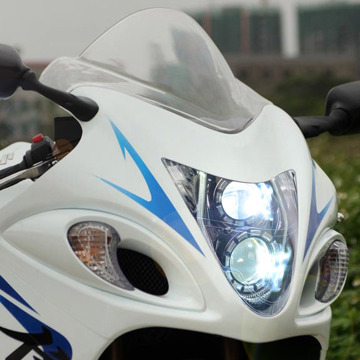 KT Full LED Headlight for Suzuki Hayabusa GSX1300R 2008-2020