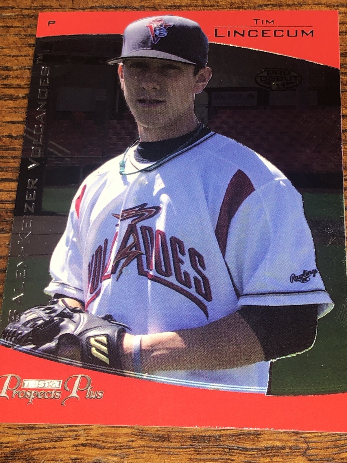 2006 Giants TriStar Prospects Plus #8 Tim Lincecum Pro Debut Pre Rookie RC