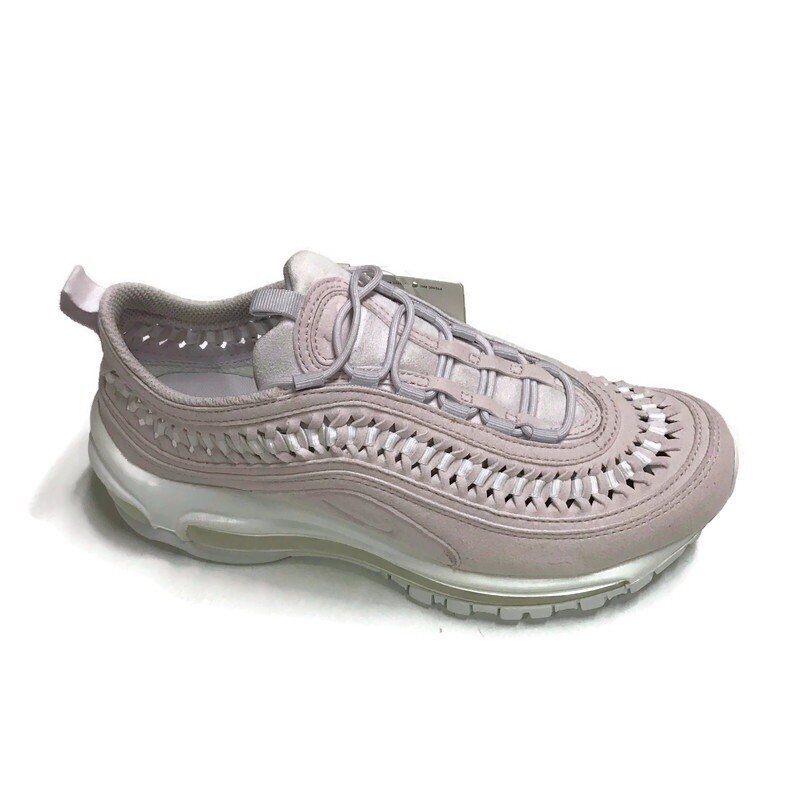 Nike Air Max 97 LX Woven Women's Size 7 Venice White Running Shoes
